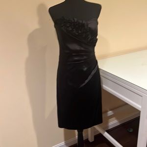 White House black market Strapless-evening dress size 16
